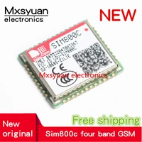 2pcs10pcslot new original sim800c four band gsm gprs module wireless transceiver chip