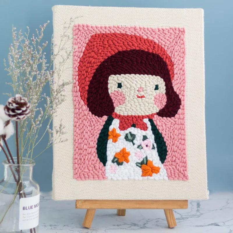 Набор для вышивки крестом с рамкой начинающих набор рукоделия печатным