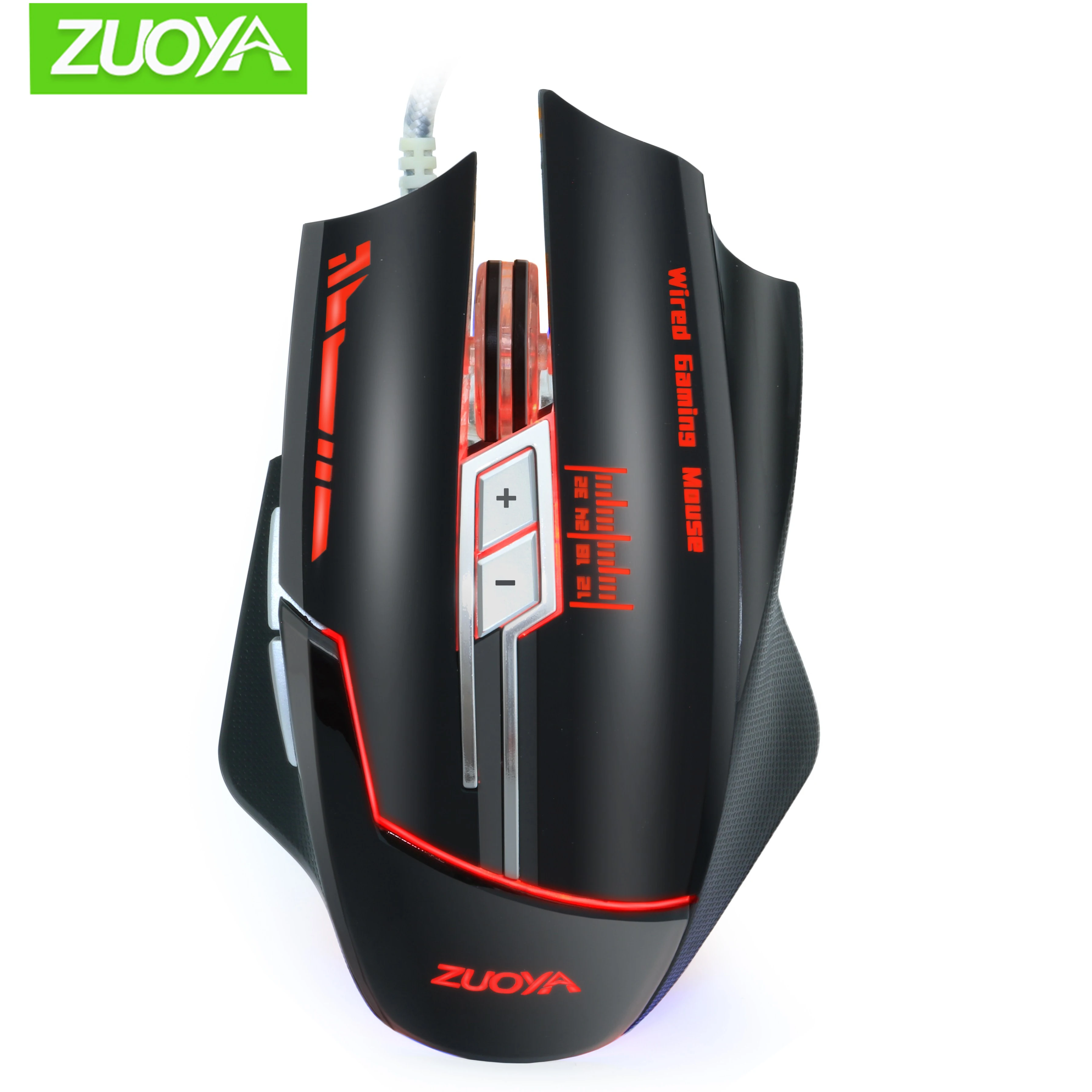 ZUOYA игровая мышь Мыши dpi регулируемые проволочные оптические светодиодный