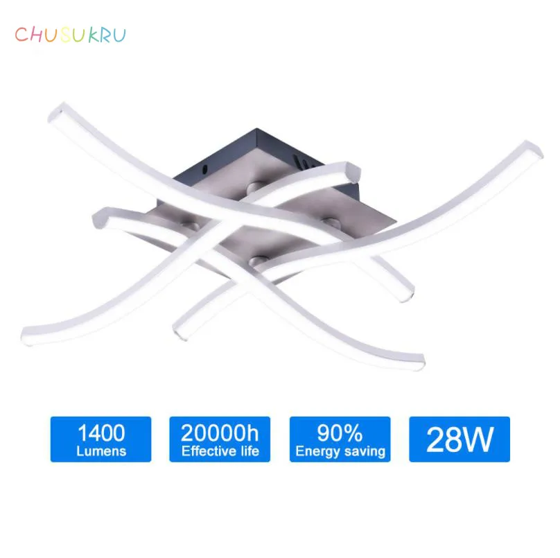 Современный светодиодный потолочный светильник 21 Вт 28 панель алюминиевый