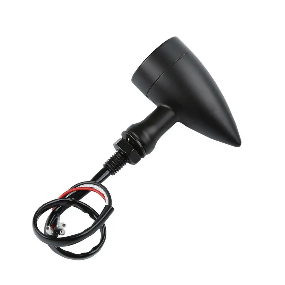 2x Универсальный мотоцикл светодиодный Пуля указатель поворота светильник 10 мм