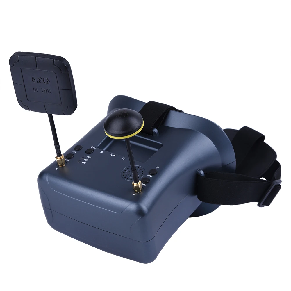 

5.8G FPV Goggles 008D PRO Glasses Monitor DVR Quality 40CH with 2000mA Battery for RC FPV Racing Drone Quad 92% Transparent Lens
