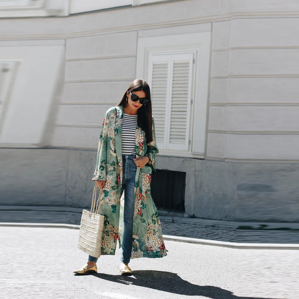 FEITONG/женские пальто украшенные цветами в стиле Богемия с кисточками со скидкой