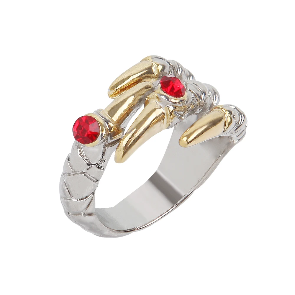 

Retro Punk Opening Resizable Dragon Claw Rings Steampunk Hip Hop Personality Finger Jewelry Men Women Halloween Rings