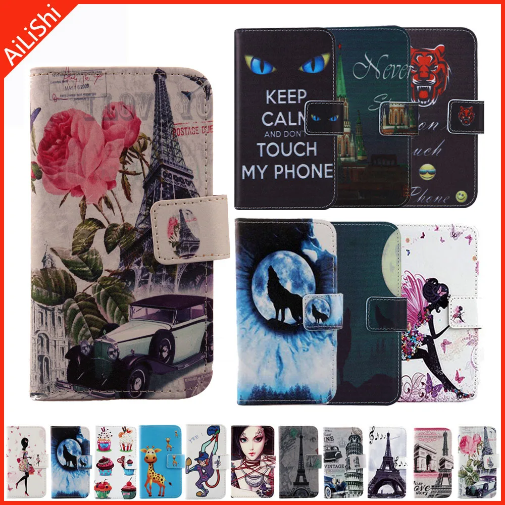 

Fundas Flip Design Protect Leather Cover Shell Wallet Etui Skin Case For BQ BQ-5009L Trend 5211 5512L 5301 Strike Forward View