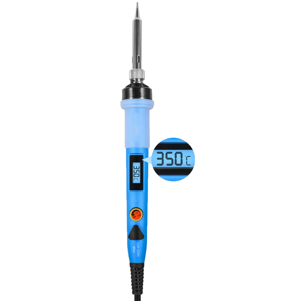 Паяльник Цифровой паяльник 60 Вт 220 В с ЖК-дисплеем и регулируемой температурой