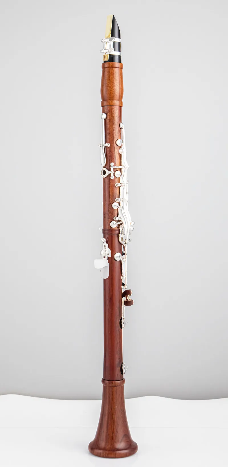 Фото JM Professional Clarinet Red Wood Bb Кларнет из палисандра Серебряные клавиши из массива дерева Сиб Кларнет №4
