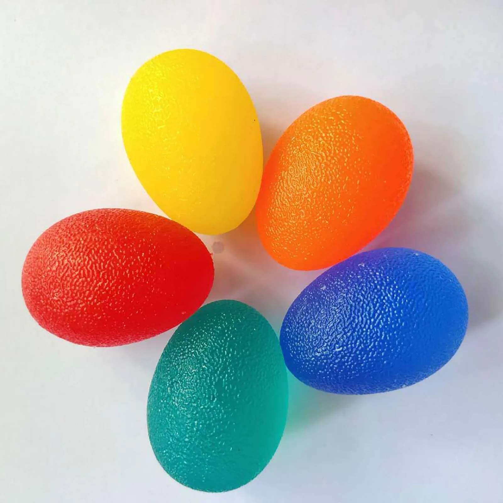 Новинка шарик для тренировок в форме яйца с высокой степенью прыжков силиконовый