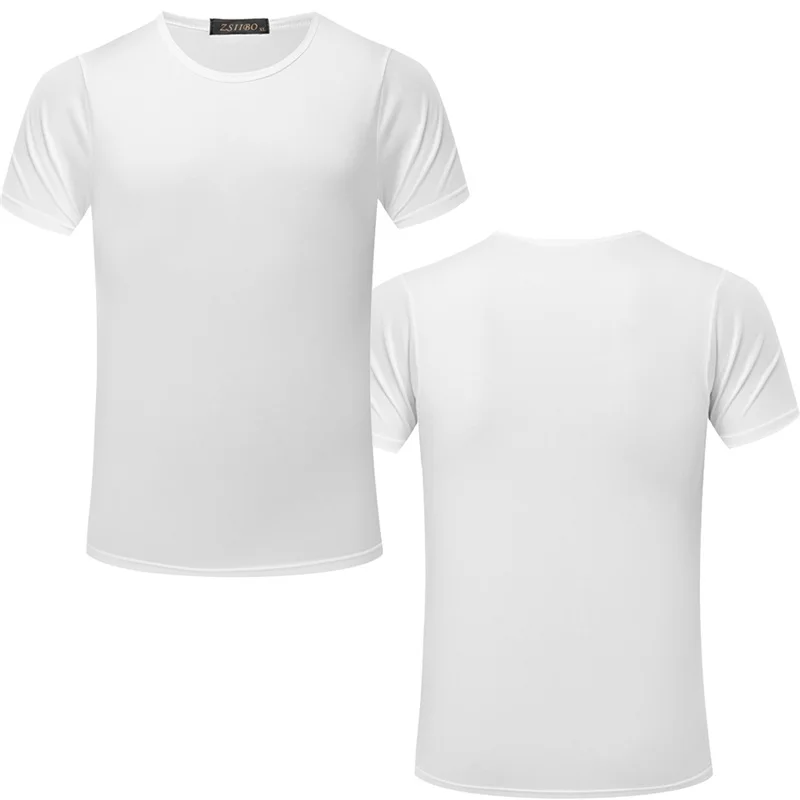 Solid White Футболка короткий рукав модная Фирменная Новинка Мужская футболка индийский с принтом, повседнедневые, свободные fit с О-образным вырезом мужские футболки футболка TX80 R - Цвет: Solid White