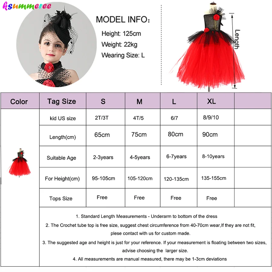 

Spanish Style Girls Tutu Dress for Nutcracker Ballet Costume Kids Nutcracker Tulle Dress Children Pageant Dance Recitals Clothes