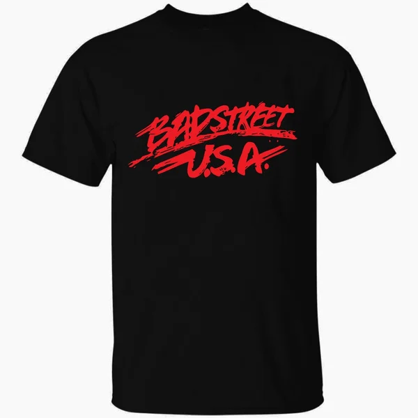 

New Badstreet USA Remastered Short Sleeve Black Men T-shirt Tee