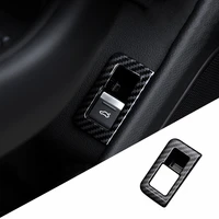 car styling door trunk switch button frame decoration cover trim for audi a6 c8 2019 2020 lhd automotive interior accessories