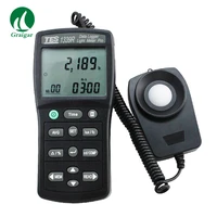 tes 1339r data logger light meter lux tester with cd software and rs232 cable
