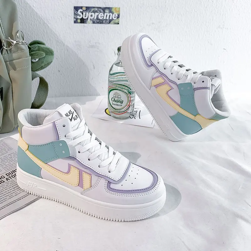 

New Women's Fashion E-girl Canvas Shoes Spring Trends All-match Skateboard Shoe Low-Top Classic Black Sneakers Pink Floral