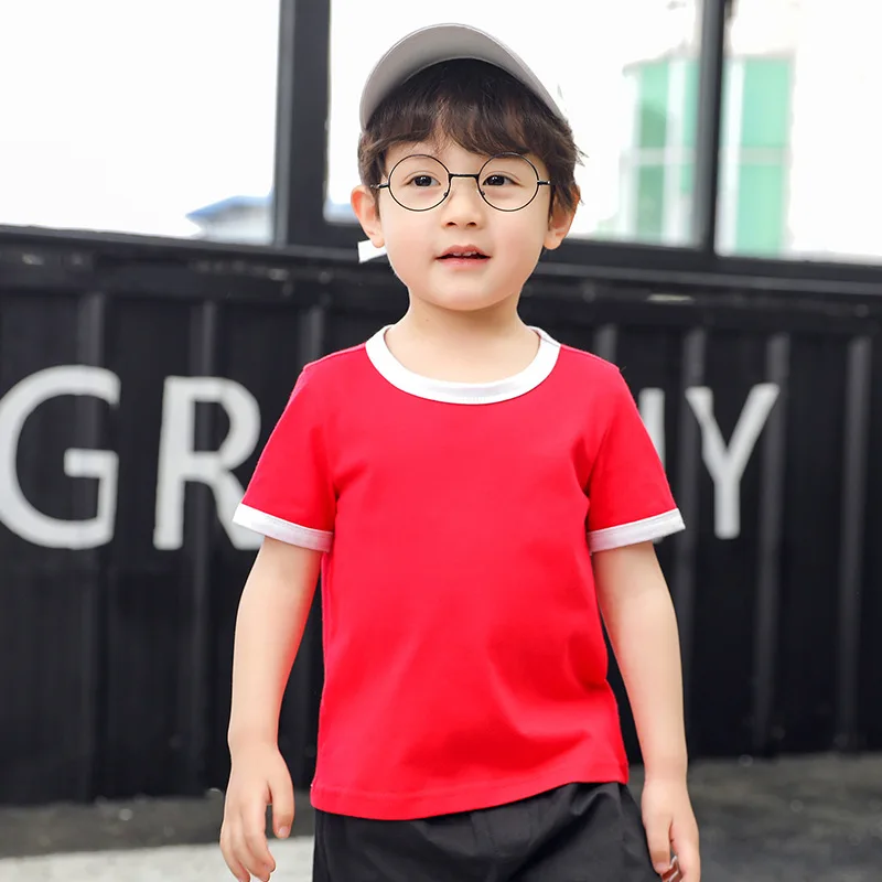 Летняя детская футболка для мальчиков в стиле пэчворк модные футболки с