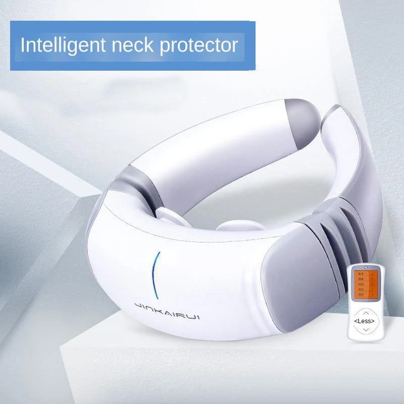 

Electronic Pulse Neck Massager Constant temperature hot compressive cervical physiotherapy tools TENS Pulse Cervical Massage