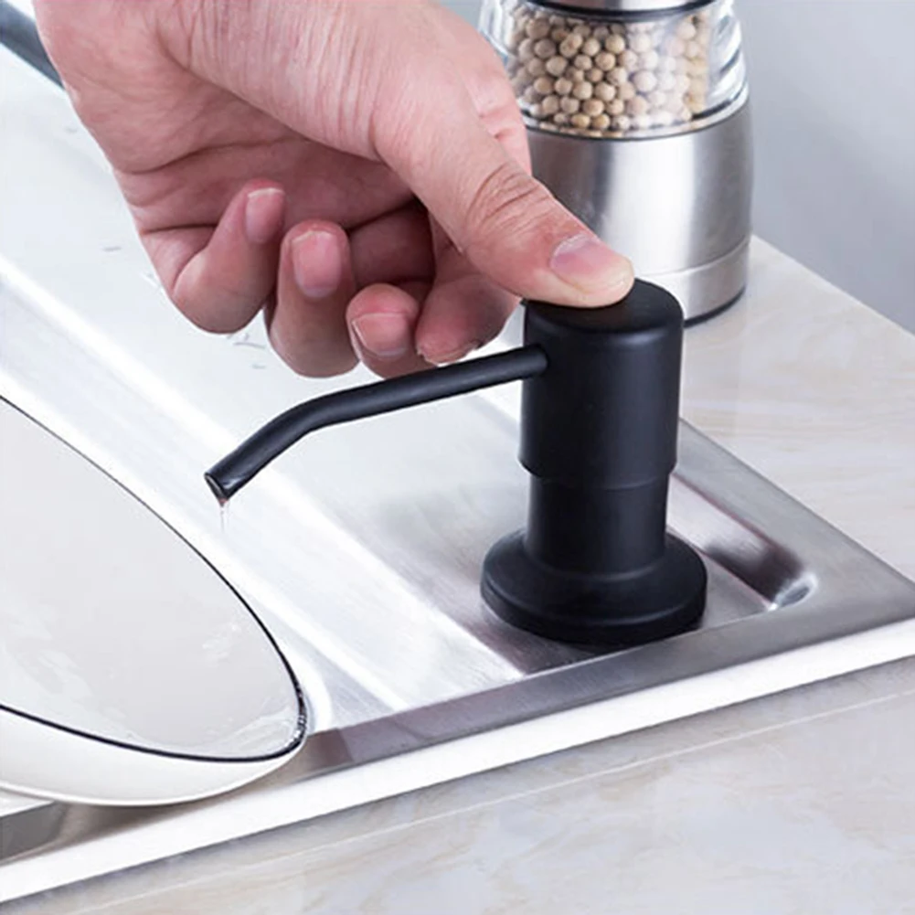 

300ml Sink Liquid Soap Bottle Pumps Kitchen Countertop Soap Detergent Liquid Dispenser Bathroom Household Accessories