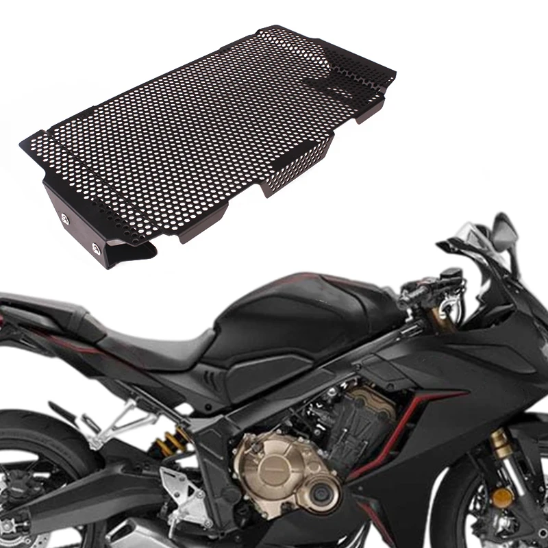 For Honda CBR650R CBR650 Motorcycle Refit Numerical Control Aluminum Alloy Water Tank Net Grille Engine Guard  Water Tank Shield enlarge