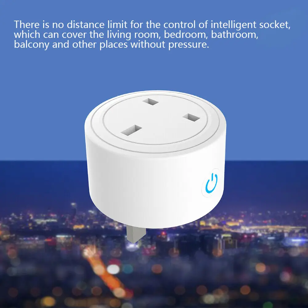 

Smart WIFI Plug Socket Power Switch APP Remote Control Timer Home Automation Smart Power Socket Outlet Plug Adaptor