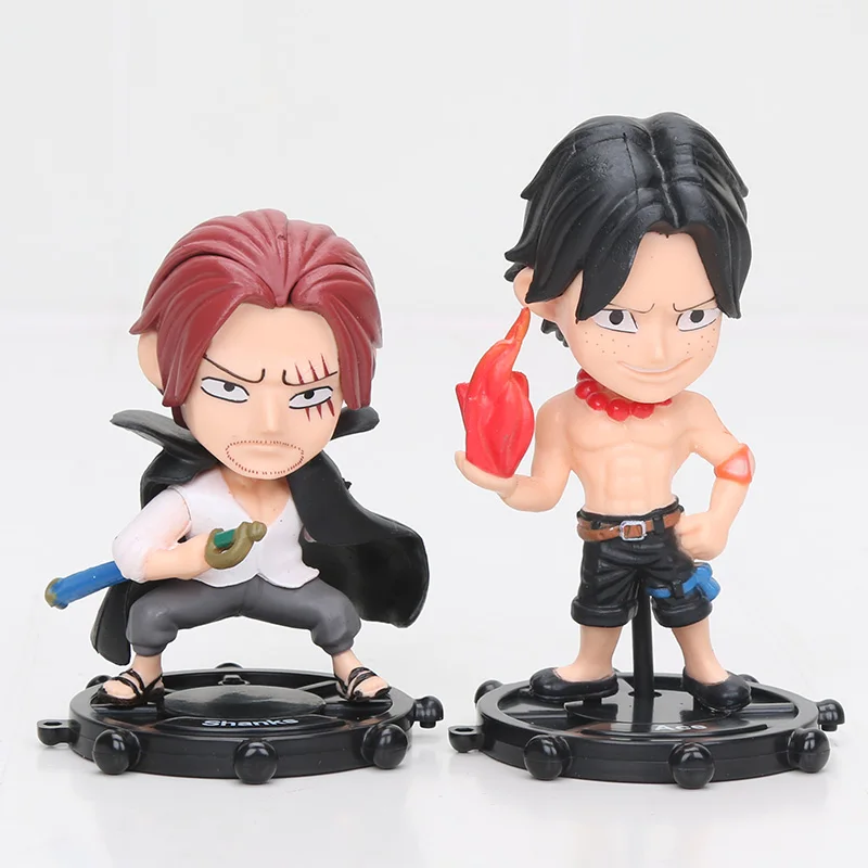 6 шт./компл. цельные аниме Луффи фигурки Зоро Санджи Ло Эдвард Ньюгейт донкихот
