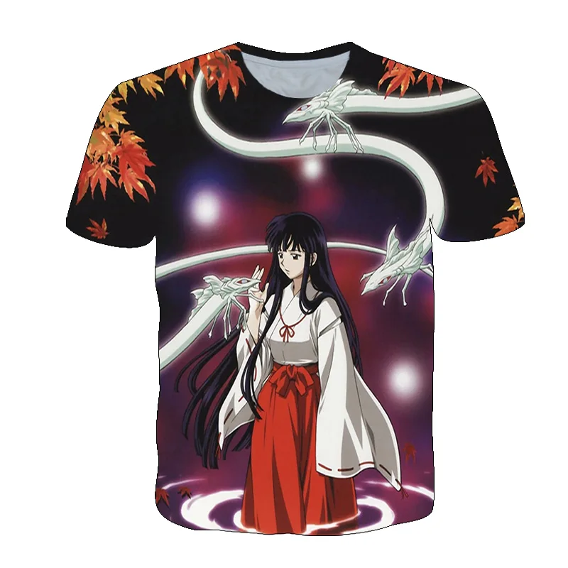 

2021 New 3D Japan Anime Printed t-shirt For Boys Summer Child Clothes Casual Cartoon T-shirts For Girls Tops Kids Tees 4-14T
