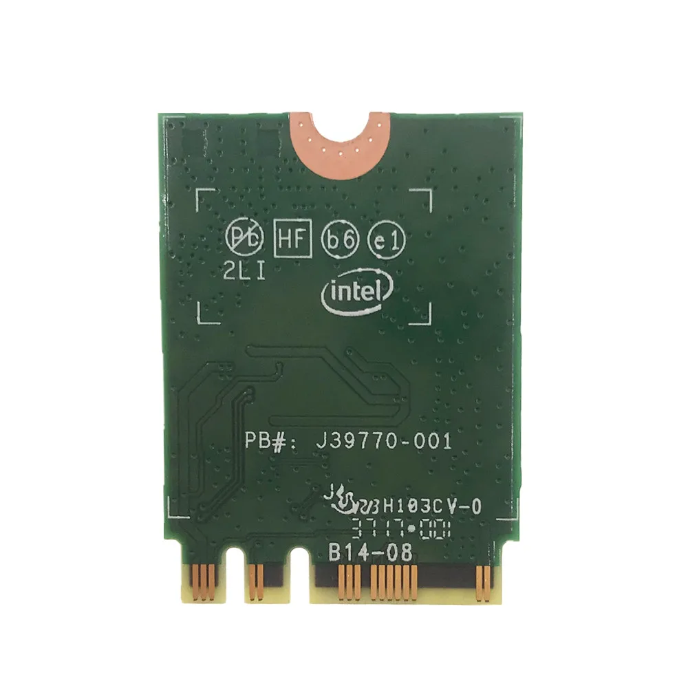Беспроводная сетевая карта 1730 Мбит/с для Intel 9260 AC 2 4G/5 ГГц NGFF 802.11ac подходит Bluetooth 5 0