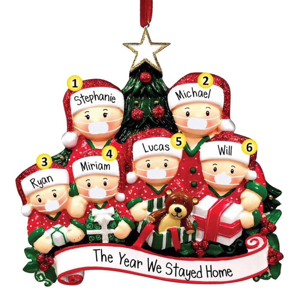 

2020 Personalized Survived Family Of Ornament Christmas Hanging Ornament Party Decorations Christmas Decorations For Home