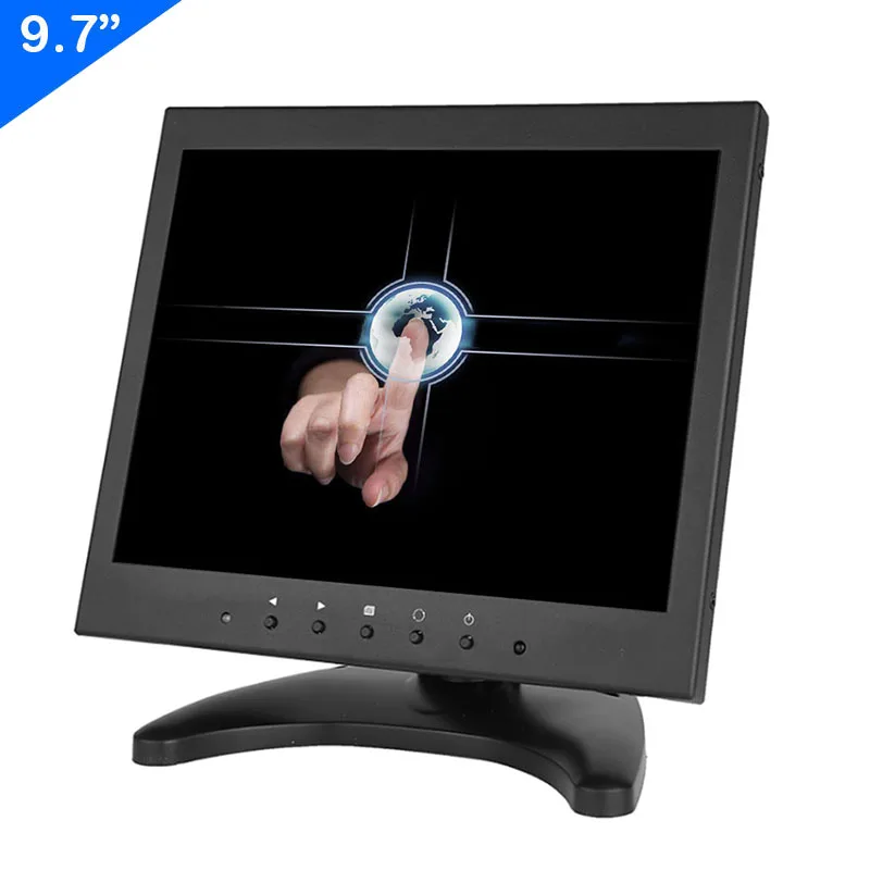 ZHIXIANDA 10 дюймовый IPS дисплей для рабочего стола или с открытой рамкой HDMI VGA / D Sub BNC AV