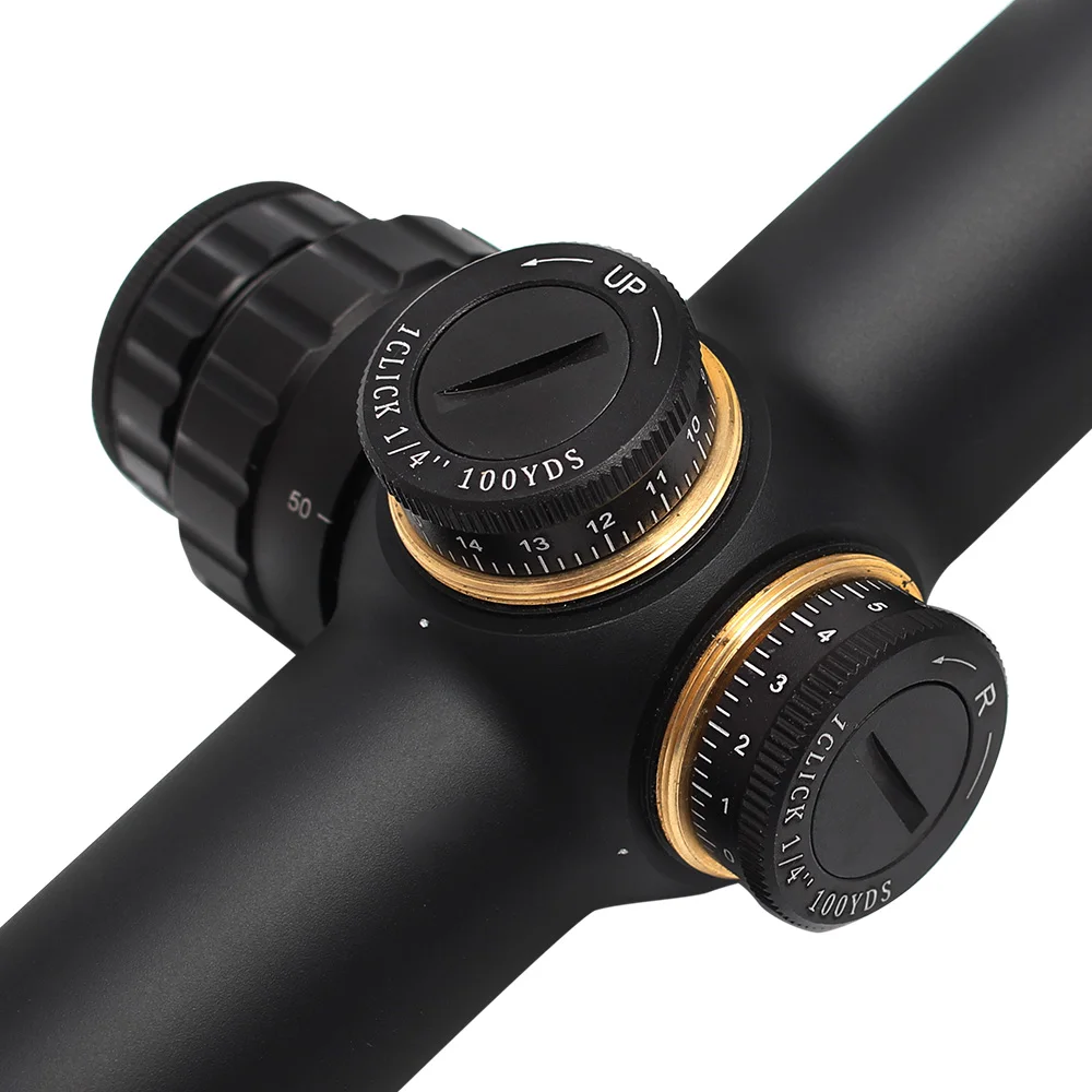 Оптический прицел Spina Optics 2 5-20x50 Регулируемый тактический с зелеными и красными