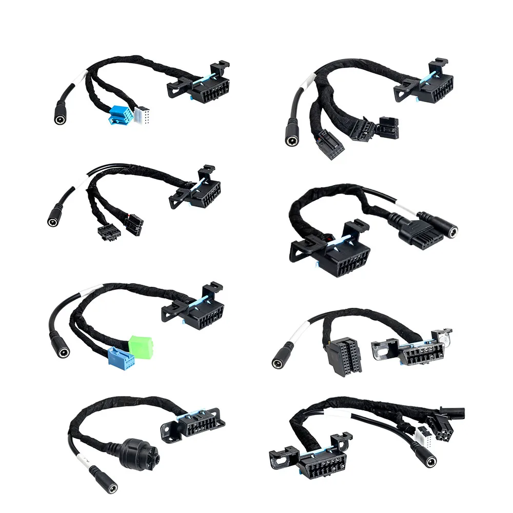 

CGDI MB For Mercedes For Benz Adapter MB AC Adapter ELV Repair ELV Simulator Renew ESL 8pcs ELS ELV Test Cables Key Programmer