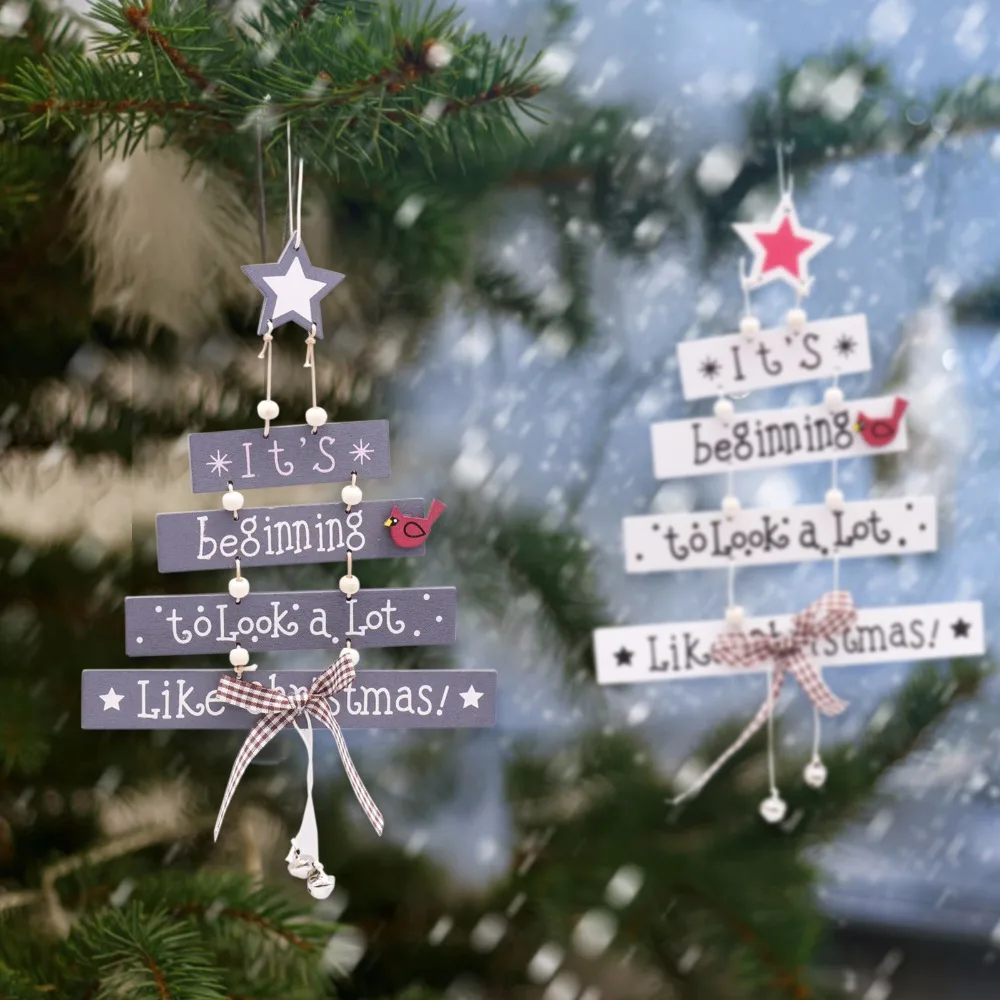 Рождественские украшения крафт бумажные бирки/баннер/бант/шляпа/конфетная