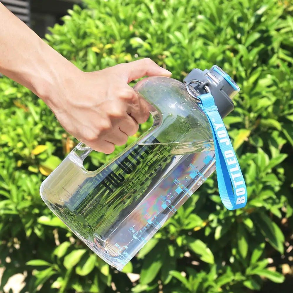 Бутылка для воды BOTTLED JOY 2 л без БФА 75 унций большая бутылка гидратация с