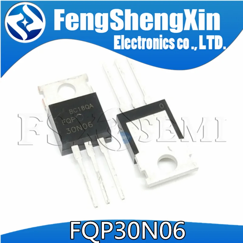100 шт./лот FQP30N06 FQP30N06L TO 220 MOSFET|Интегральные схемы| |
