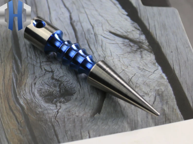 Портативное тактическое ожерелье EDC нож из титанового сплава кулон брелок с