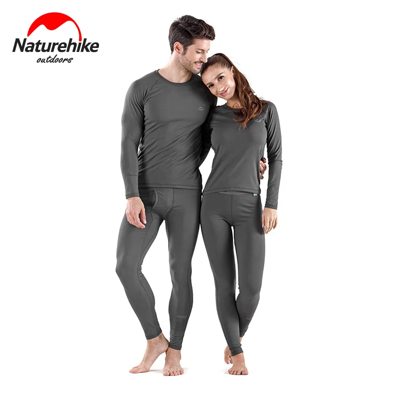 Женский комплект нижнего белья Naturehike ультрамягкое термобелье из микрофибры и