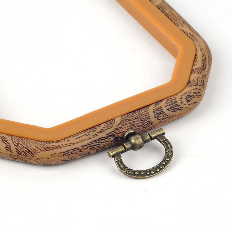 

Practical Cross Stitch Machine Bamboo Frame Embroidery Hoop Ring Hand DIY Needlecraft Household Sewing Tool Octagon