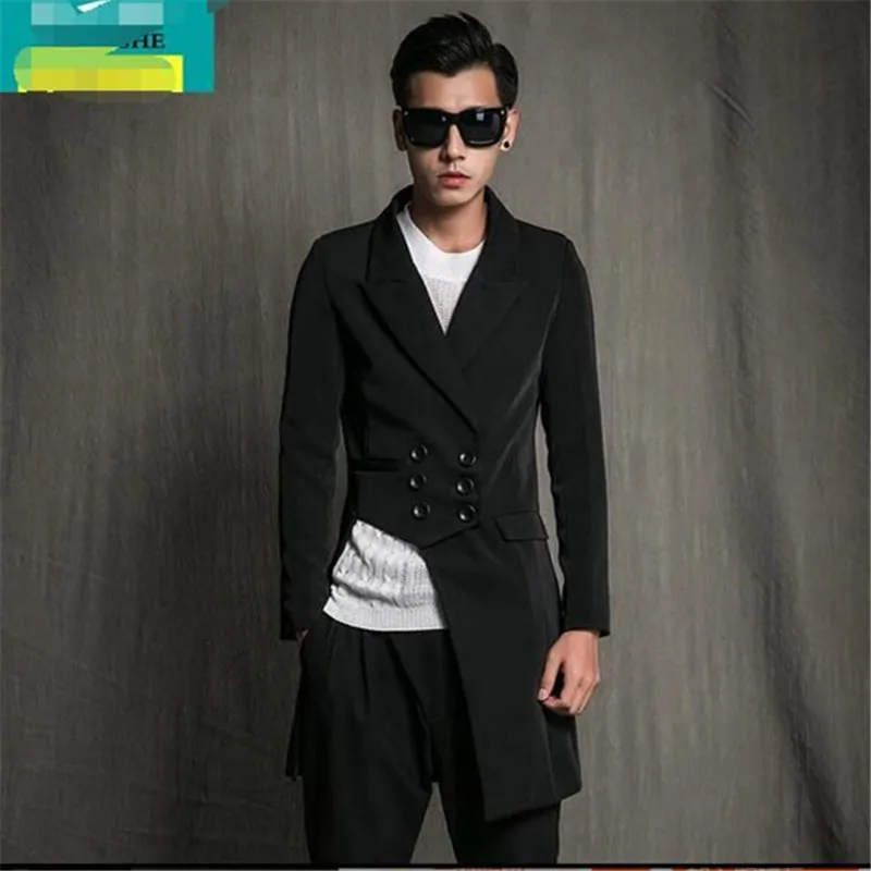M-6XL! Мужское пальто большого размера 2021 Мужская индивидуальная модная мужская