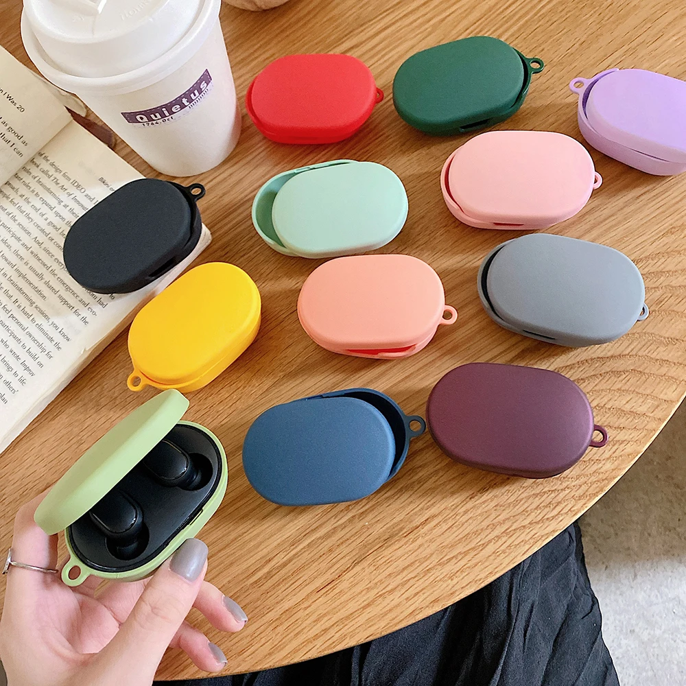 

Hard PC Case For Xiaomi Redmi Airdots S Protective Cover Wireless Bluetooth Earphone Headset Shell Coque Funda For Airdots S New