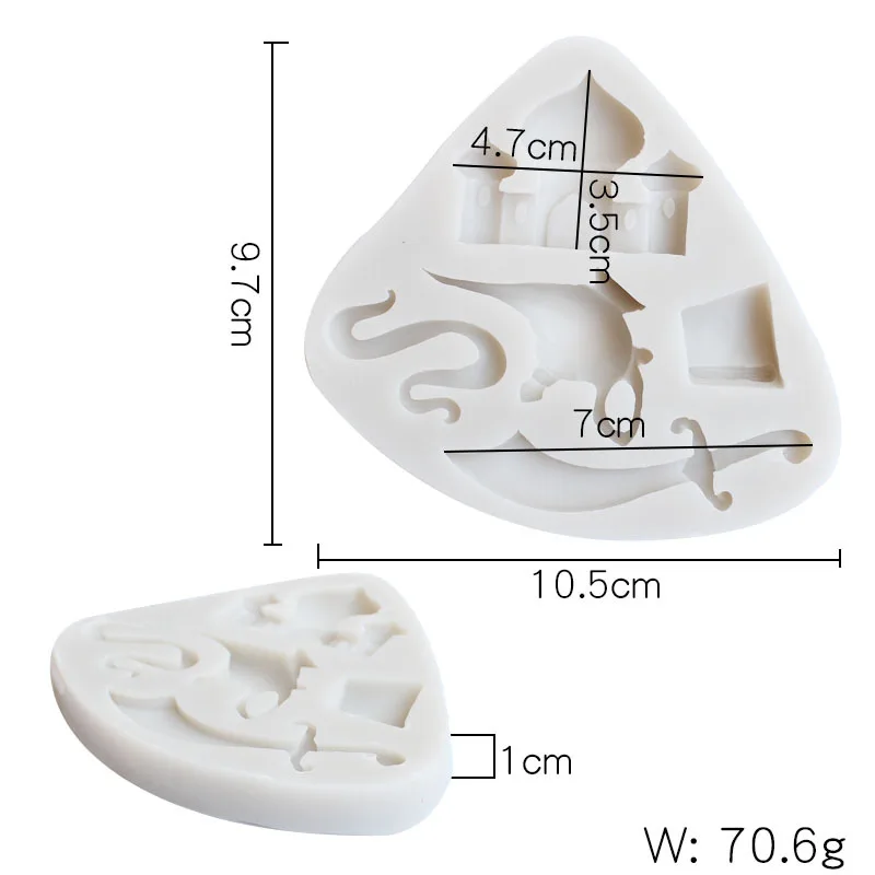 Силиконовая форма для помадки сделай сам украшение торта искусственная свеча
