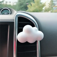 lovely clouds air conditioning outlet decoration perfume clip car freshener aromatherapy solid fragrance car accessories