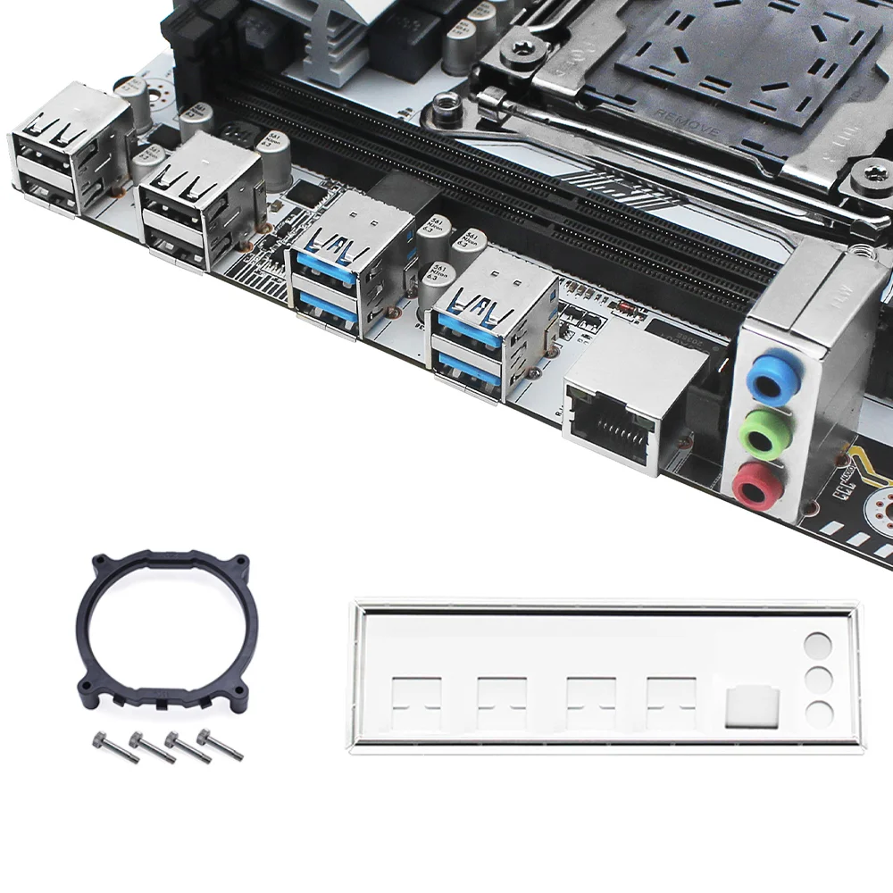 x99 motherboard lga 2011 3 set kit with intel xeon e5 2630l v3 cpu 32gb48gb ddr4 ecc reg ram 2133mhz m atx wifi nvme m 2 ssd free global shipping