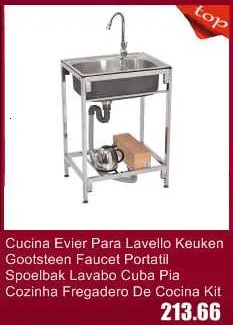 Ze Stali Nierdzewnej кухня Afwasbak Evier Inox Umywalka кран Lavandino Pia Cozinha De Cocina Lavabo Fregadero кухонная раковина