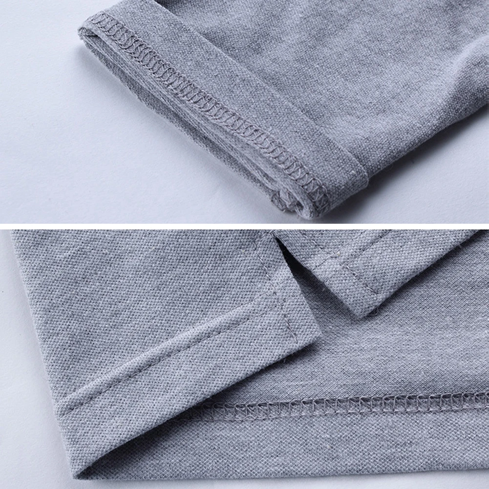 

Men Spring Cotton T Shirt Men Solid Color Tshirt Mandarin Collar Long Sleeve Top Men Brand Slim Fit Tee Shirts Summer Tshirts