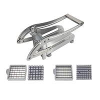 potato slicer french fries cutter stainless steel household potato cucumber cutter kitchen tool manual fruits vegetables slicer