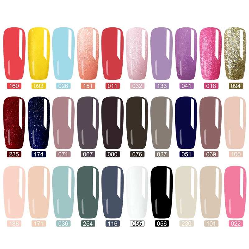 oxxi  Semi-permanent Gel Nail Polish 8ml Soak off UV Led Varnish Hot Sale 60 Colors Primer For Nails Desgin Lacquer New Arrived images - 4