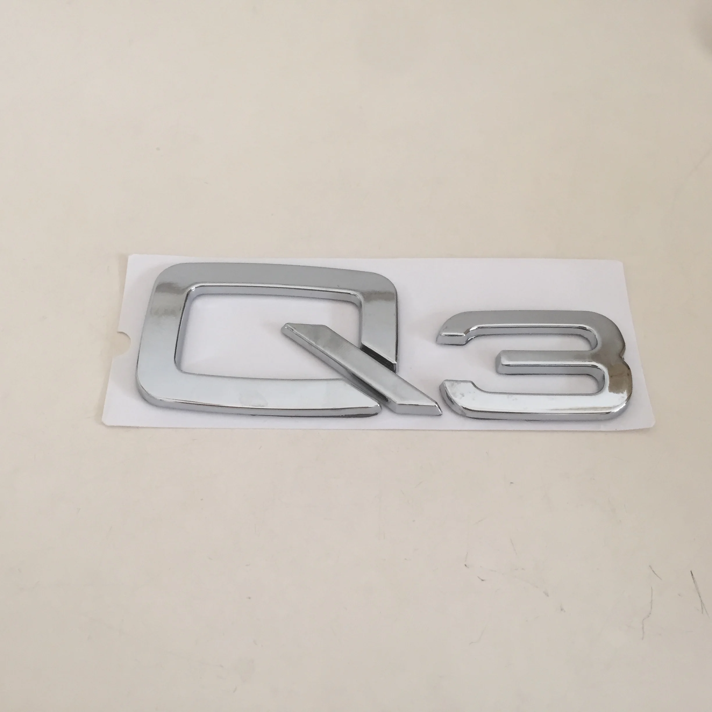 1 шт. 3D ABS Q3 Q5 Q7 Автомобильная буква задняя идентификация эмблема значок наклейка