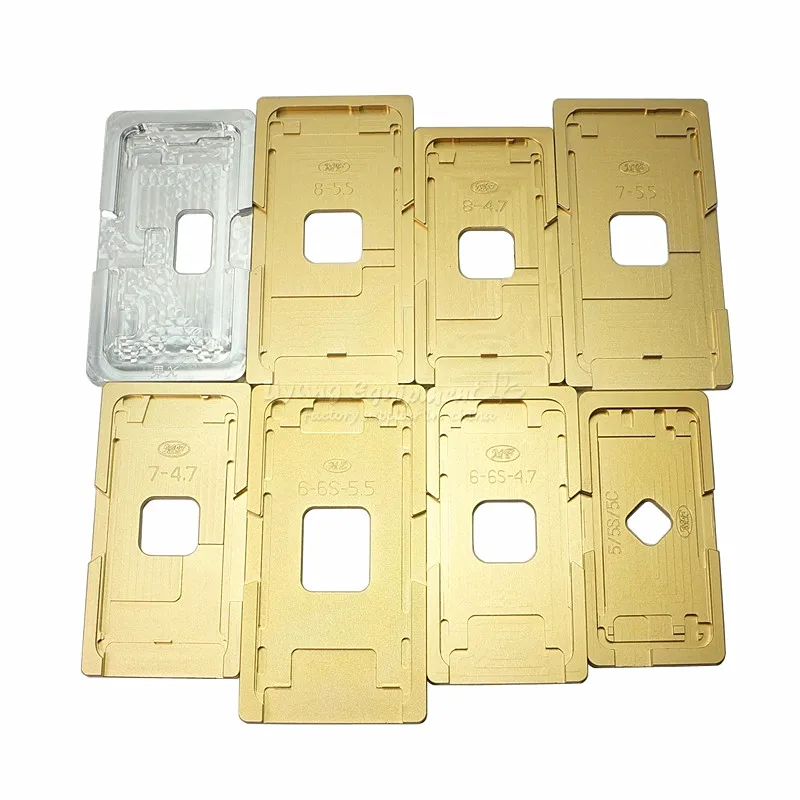 LY OCA металлическая Форма для выравнивания местоположения iPhone 5/6/6S/7/7Plus/8/8Plus/X