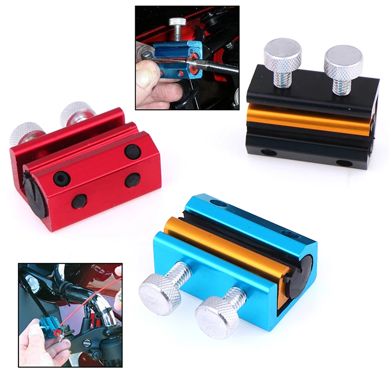 

Motorbike Dual Cable Lube Luber Lubricator Lubricant tool Motorcycle Scooter Bike ATV Motorcycle Line Oiler Multi Color