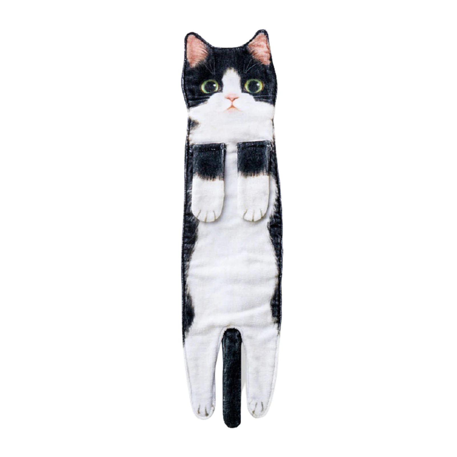 

Quick Dry Cute Lightweight Soft Cleaning Hair Gift Cats Microfiber Home Bath Wash Face Water Absorbent Bathroom Hand Towel