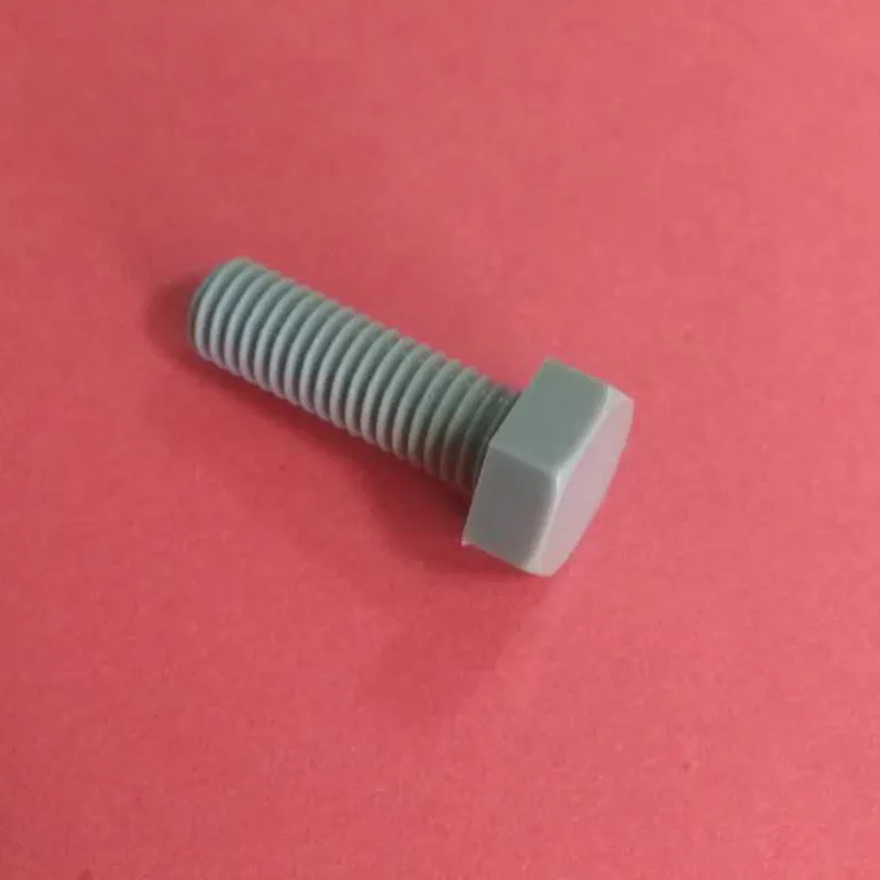 

10PCS M3 M4 M5 M6 M8 M10 PEEK Polyetheretherketone Plastic HEXAGON SET SCREWS Outside Hex Bolt